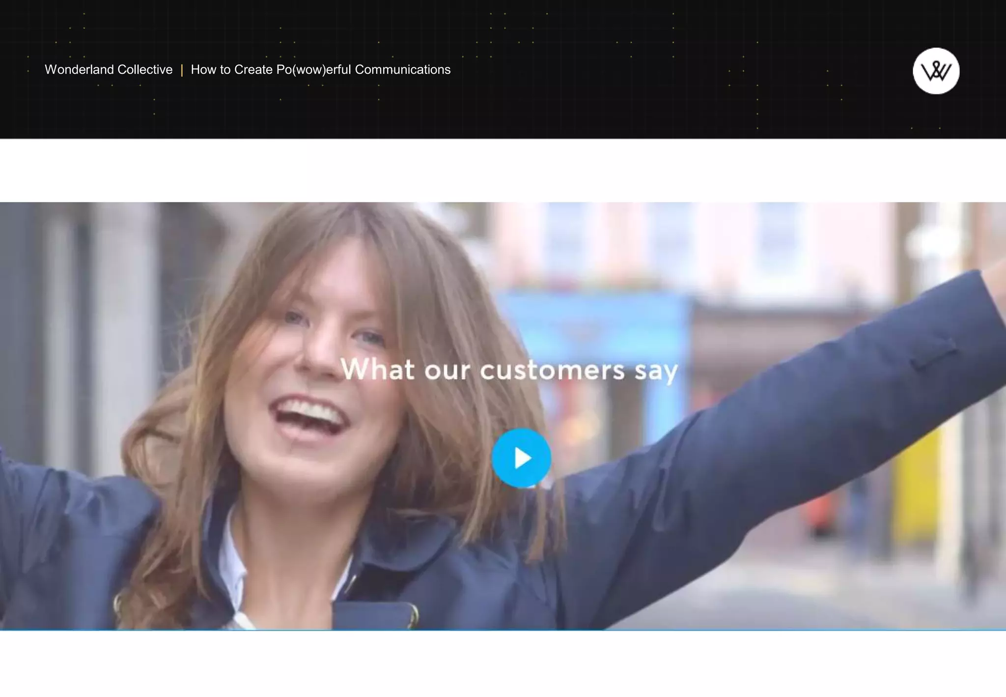 Wonderland Collective | How to Create Po(wow)erful Communications
 