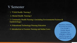 Enbc Module Pdf BSc nursing new curriculum | PPTX