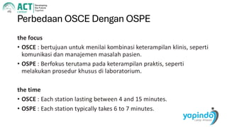 PPT WORKSHOP DOSEN Topik Setting Lab dengan Metode OSCE [Sesi-5] (15 ...