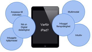Språk- och kunskapsutveckling med iPad