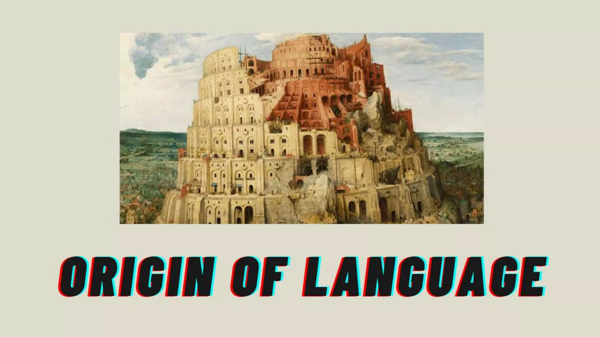 Origin of Language | PPT