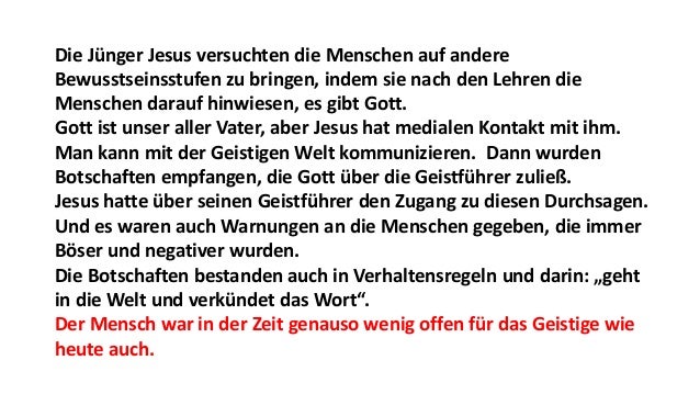 Die Wahrheit über Jesus, seine Aufgabe und die verfälschte Bibel dur…