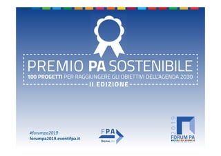 #forumpa2019
forumpa2019.eventifpa.it
 