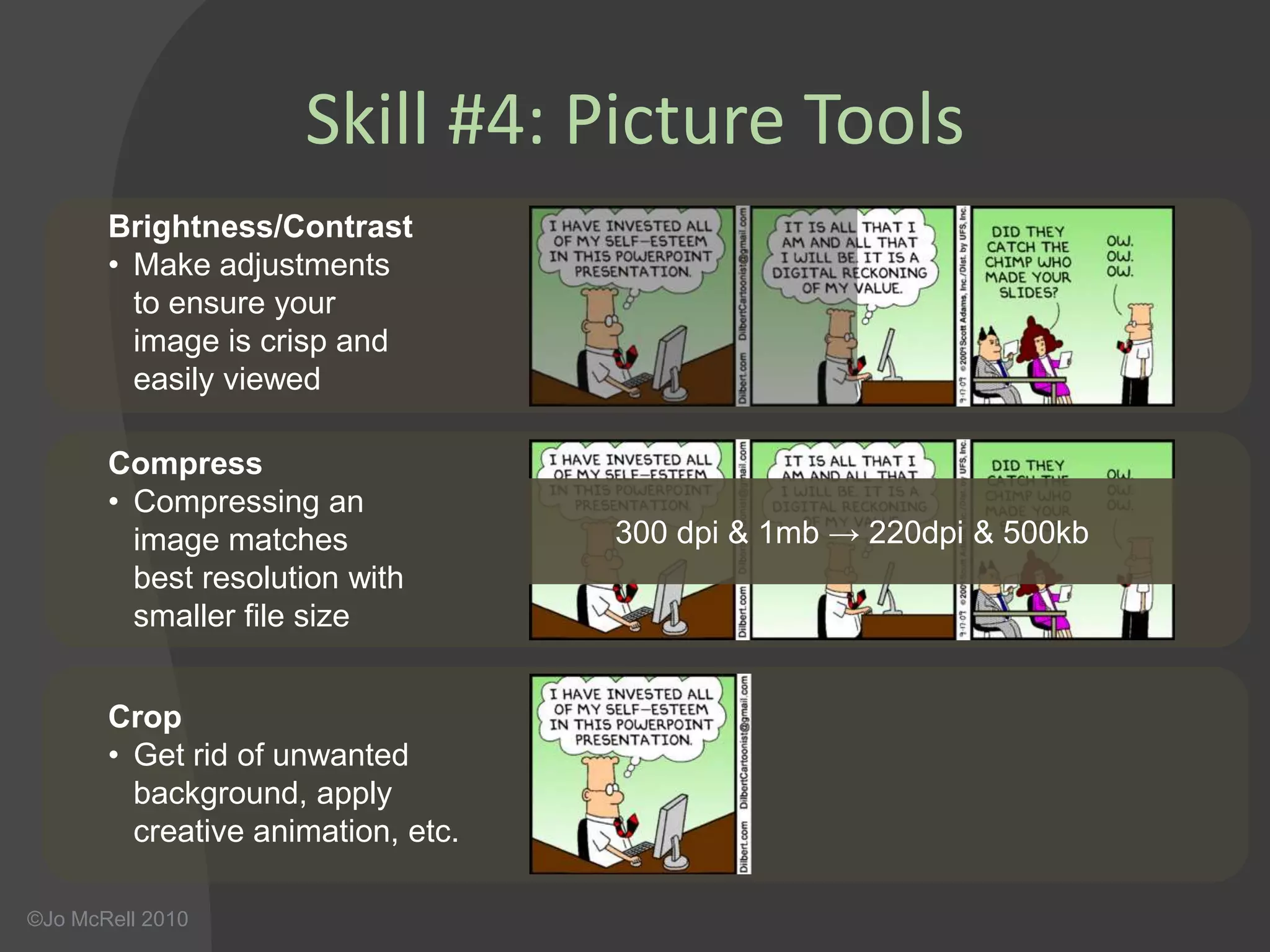 Click on Quick Styles