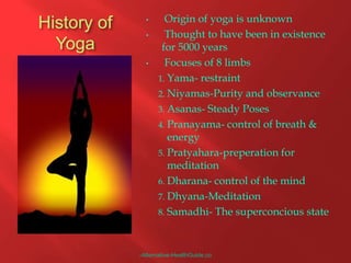 History of Yoga ,[object Object]