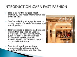 Zara - A case study