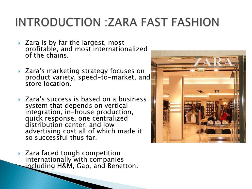 case study of zara