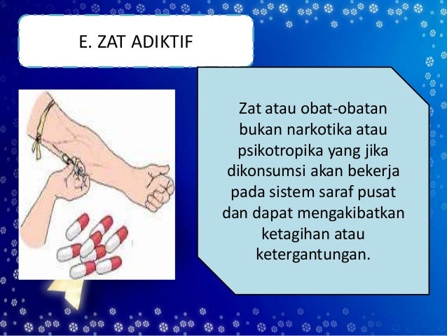 Contoh Zat Adiktif - Contoh Two