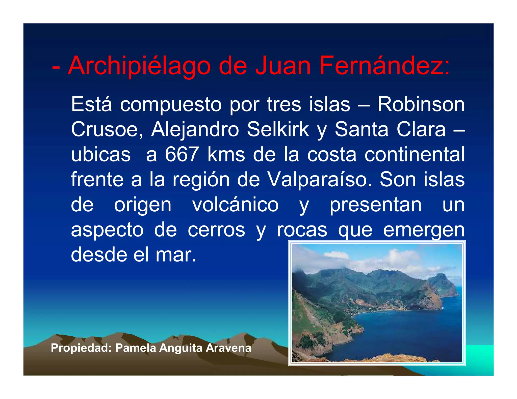 Ppt zonas naturales de chile | PDF