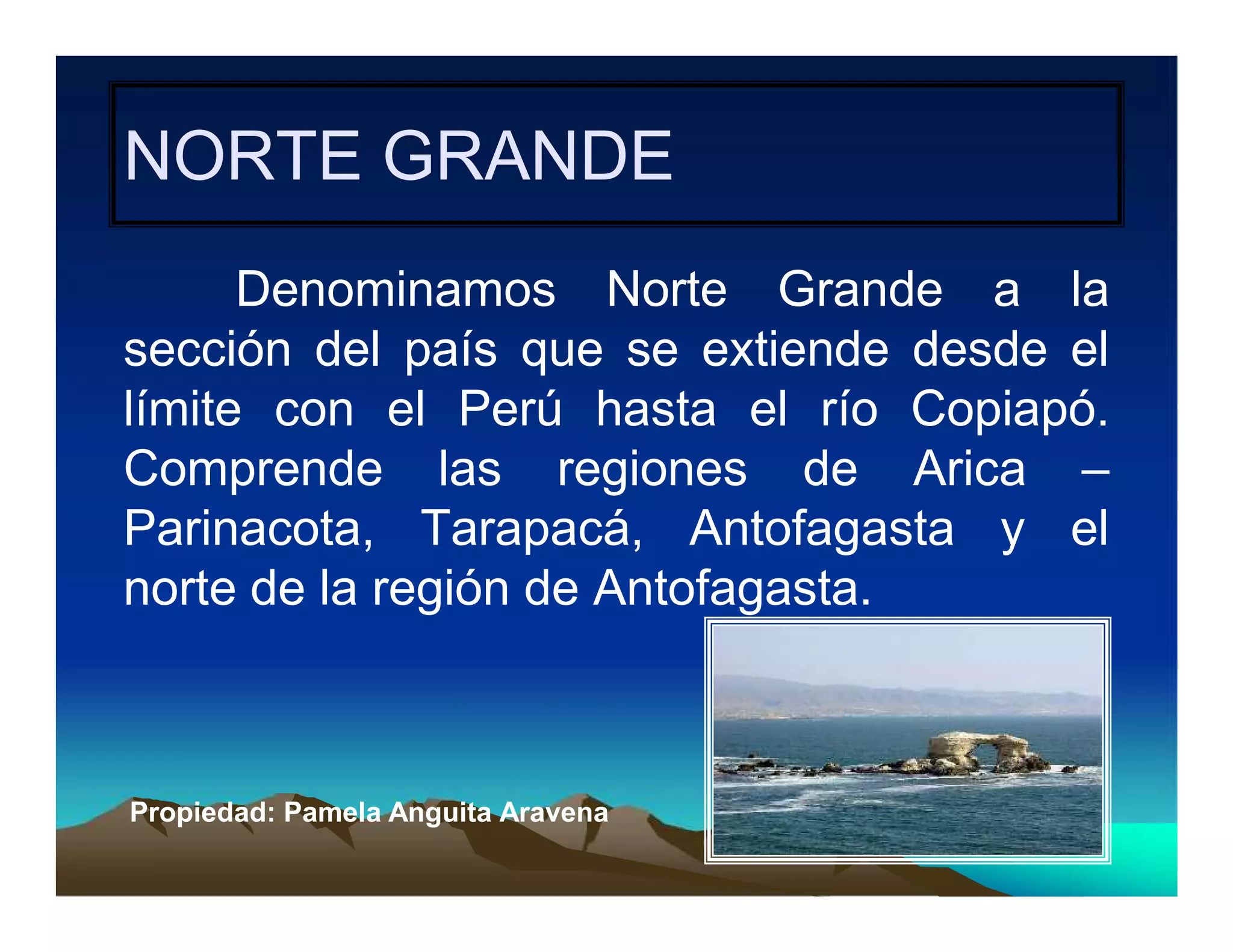Ppt zonas naturales de chile | PDF