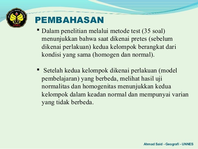 Contoh Hipotesis Penelitian Geografi - Contoh O