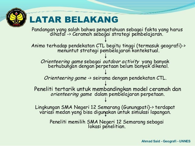 Contoh Powerpoint ppt PRESENTASI SIDANG UJIAN SKRIPSI