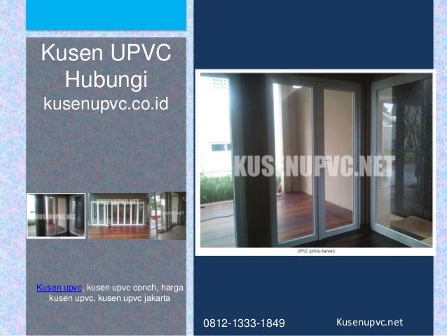 Jual Pintu UPVC Conch Custom Jual Pintu UPVC Conch Custom