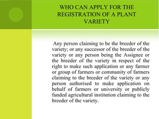 Ppvfr act 2001 | PPT
