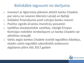 Citadele final | PPTX