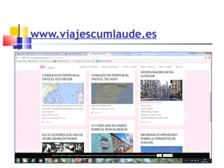www.viajescumlaude.es
 