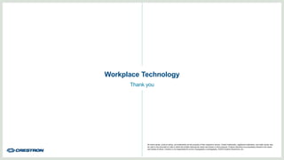Workspace Technology | PPTX