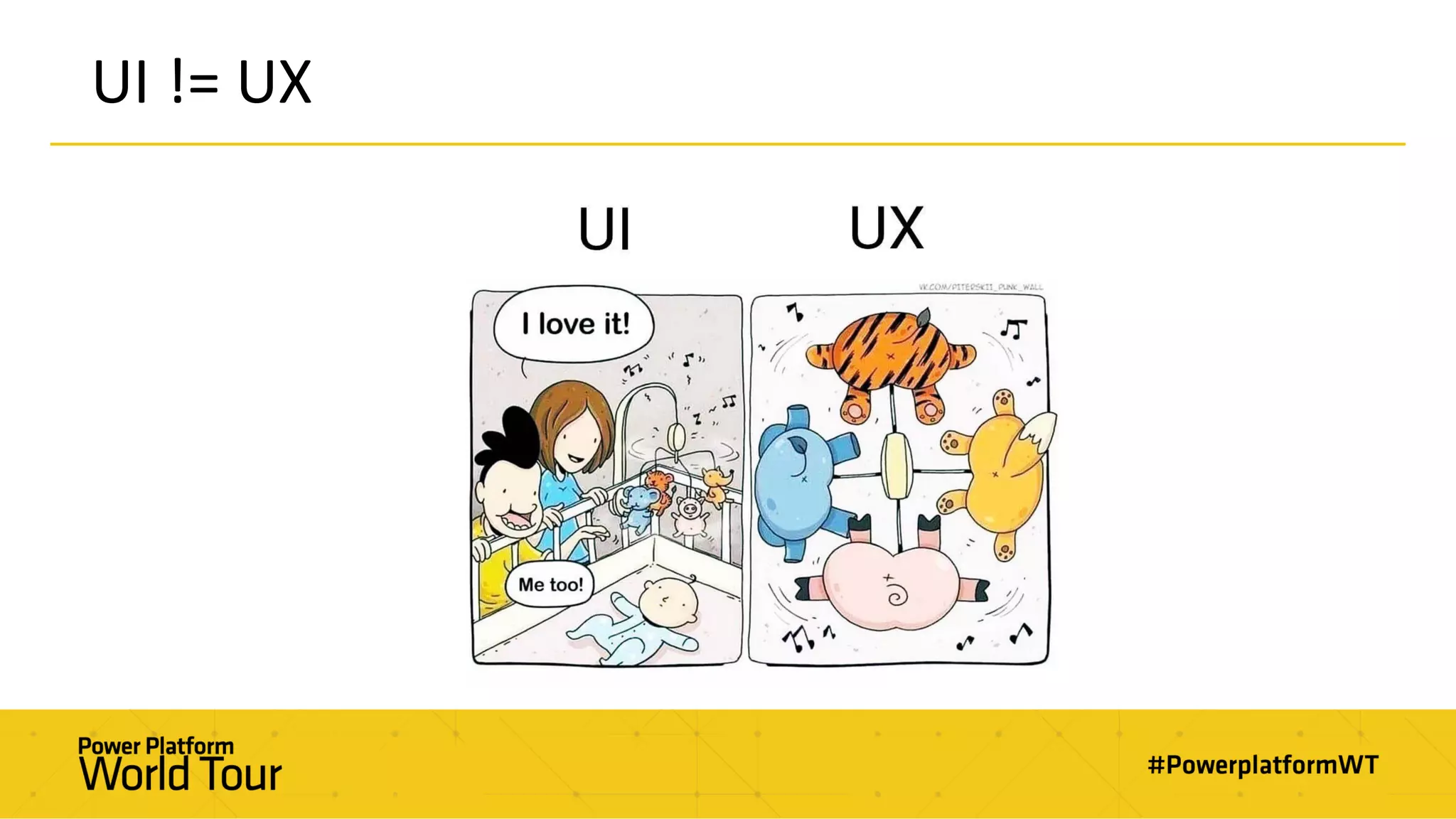 UI != UX
 