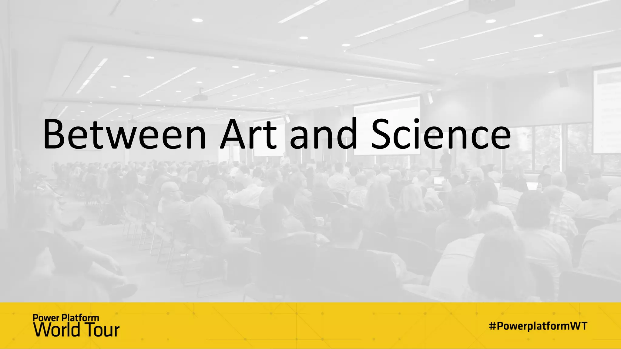 Between Art and Science
 