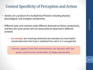 Development of action and perception | PPTX