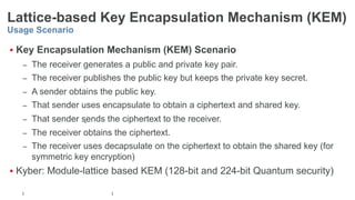 Post Quantum Cryptography: Technical Overview | PDF