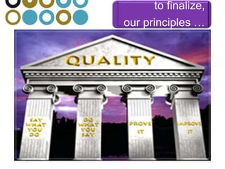 27
to finalize,
our principles …
 