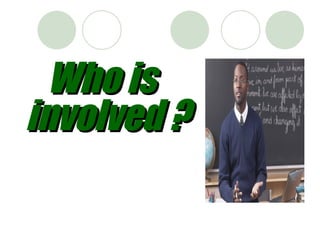 Who is involved ? 