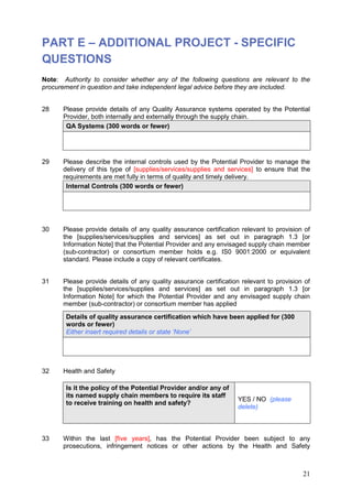 Pq Form Example Pqq template 1 | PDF