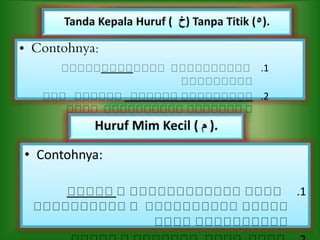 • Contohnya:
.1
.2
• Contohnya:
.1
 