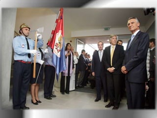 Presidente na inauguração do Centro Escolar