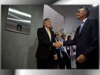 Presidente na inauguração do Centro Escolar