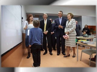 Presidente na inauguração do Centro Escolar