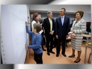 Presidente na inauguração do Centro Escolar