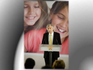 Presidente na inauguração do Centro Escolar