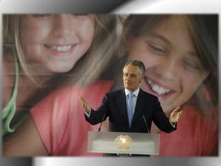 Presidente na inauguração do Centro Escolar