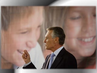 Presidente na inauguração do Centro Escolar