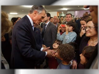 Presidente na inauguração do Centro Escolar