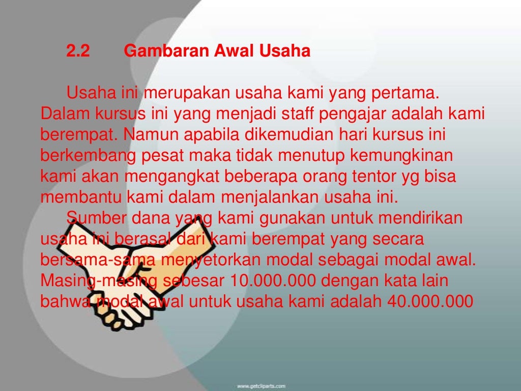 proposal usaha bimbingan belajar