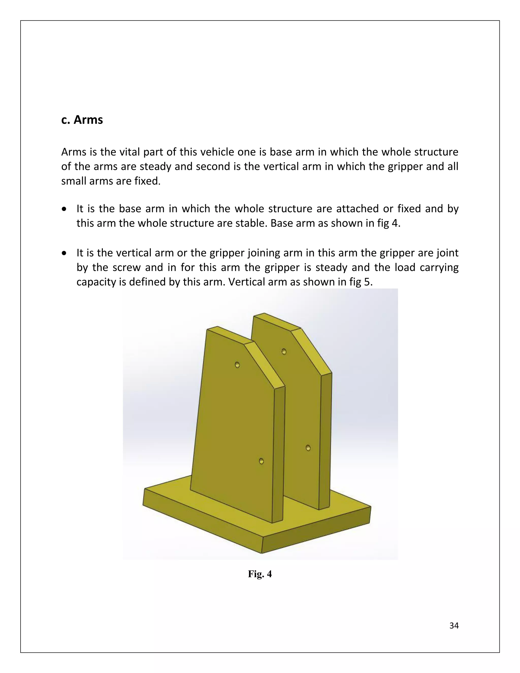 PROJECT REPORT ON HYDRAULIC ROBOTIC ARM | PDF