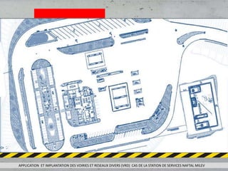 APPLICATION ET IMPLANTATION DES VOIRIES ET RESEAUX DIVERS (VRD) CAS DE LA STATION DE SERVICES NAFTAL MILEV
 