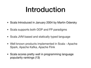 A Scala tutorial | PPT