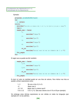 Algoritmos y programas | PDF