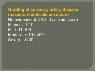 CT Coronary angiography | PPTX