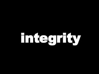 integrity 