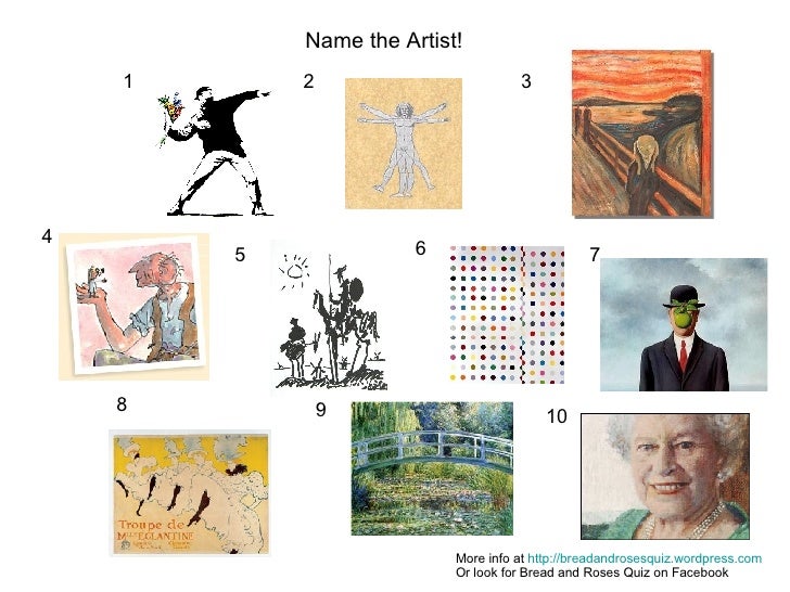 Art Picture Quiz 2