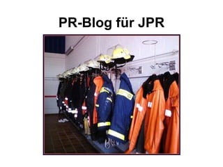 PR-Blog für JPR 