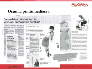 Osumia printtimediassa 