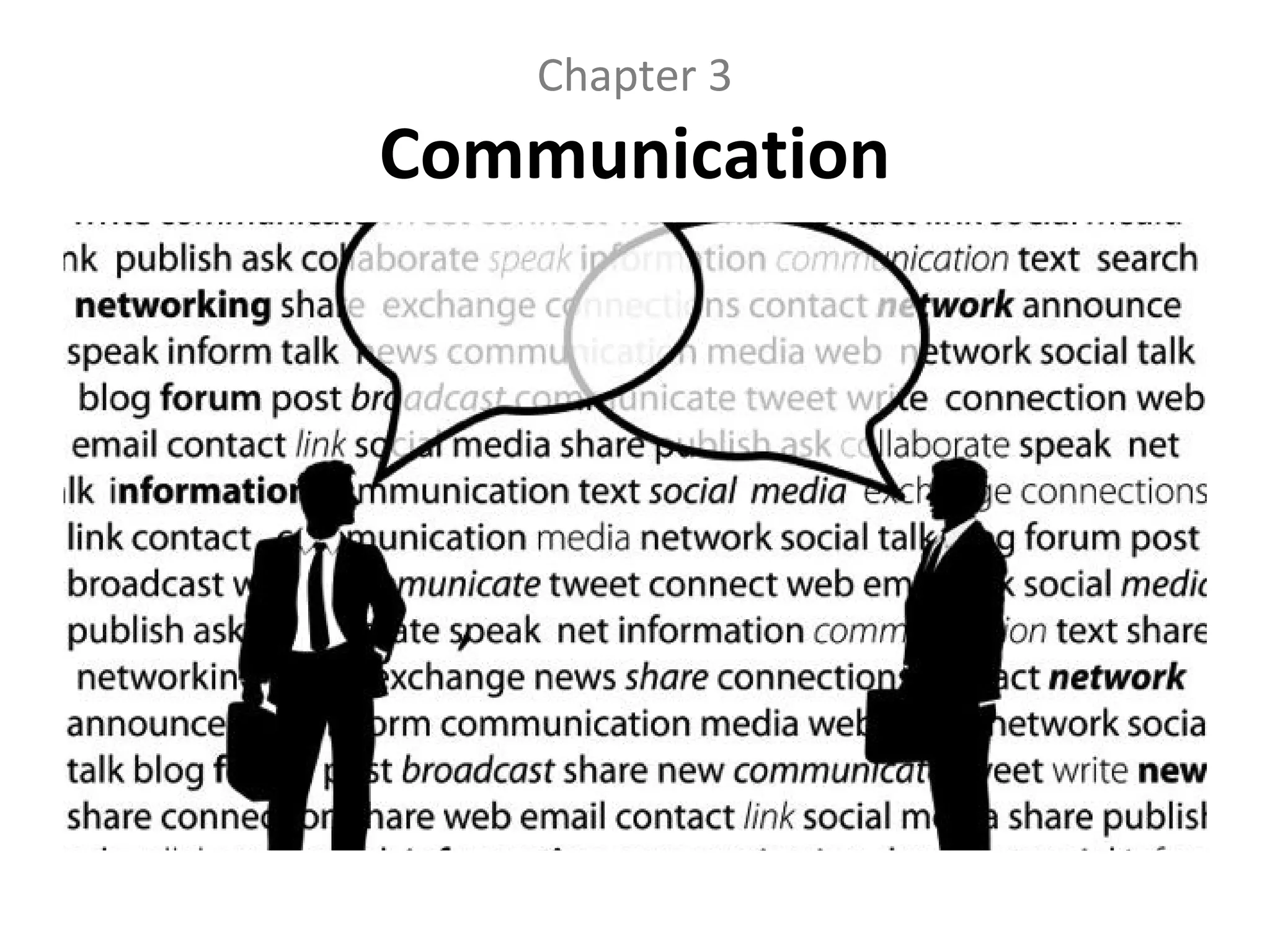 Chapter 3
Communication
 
