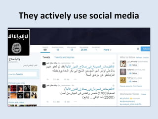 They actively use social media
 