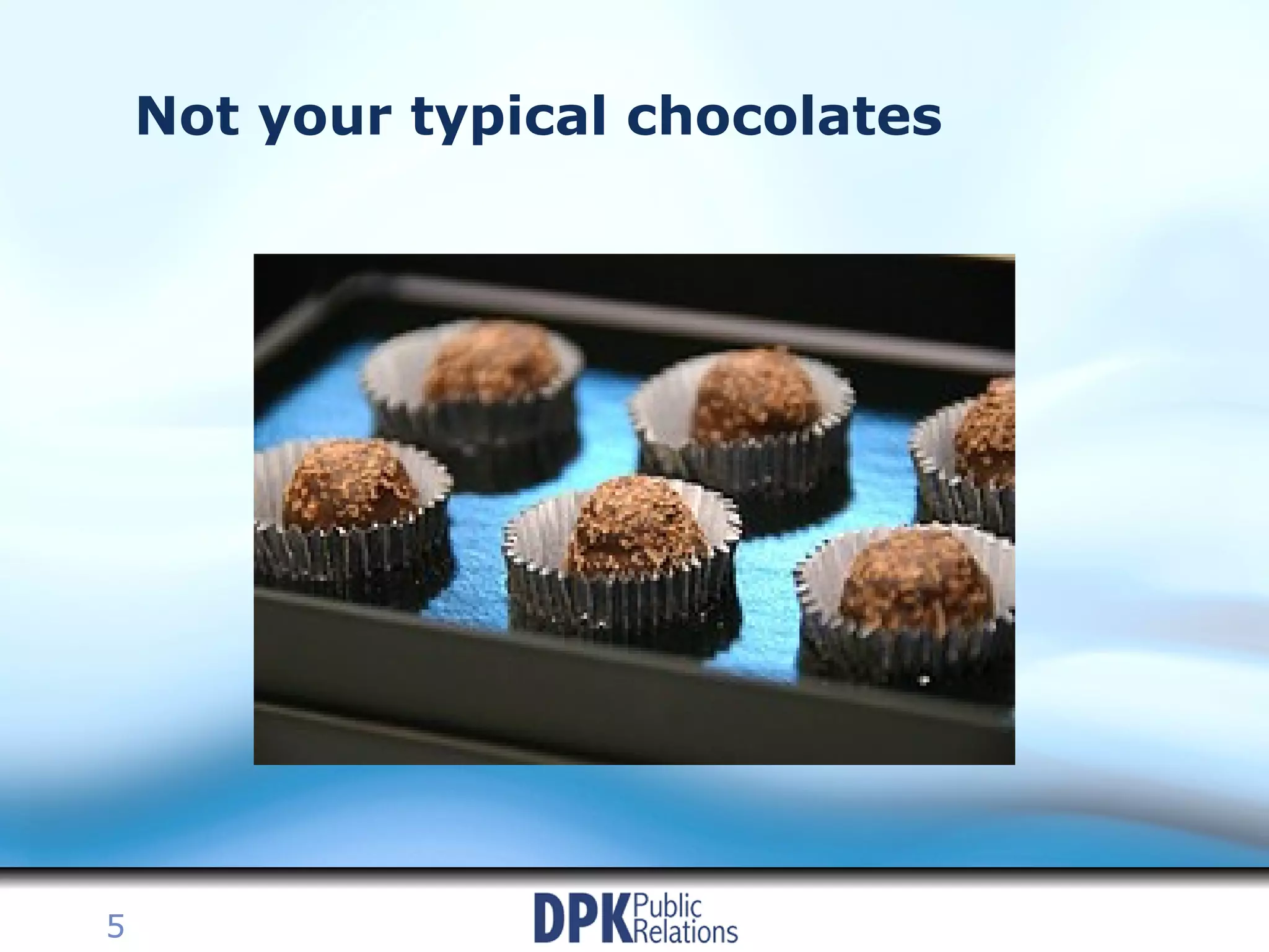 Not your typical chocolates 